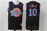 Tune Squad 10 Lola Bunny Black Stitched Movie Jersey,baseball caps,new era cap wholesale,wholesale hats